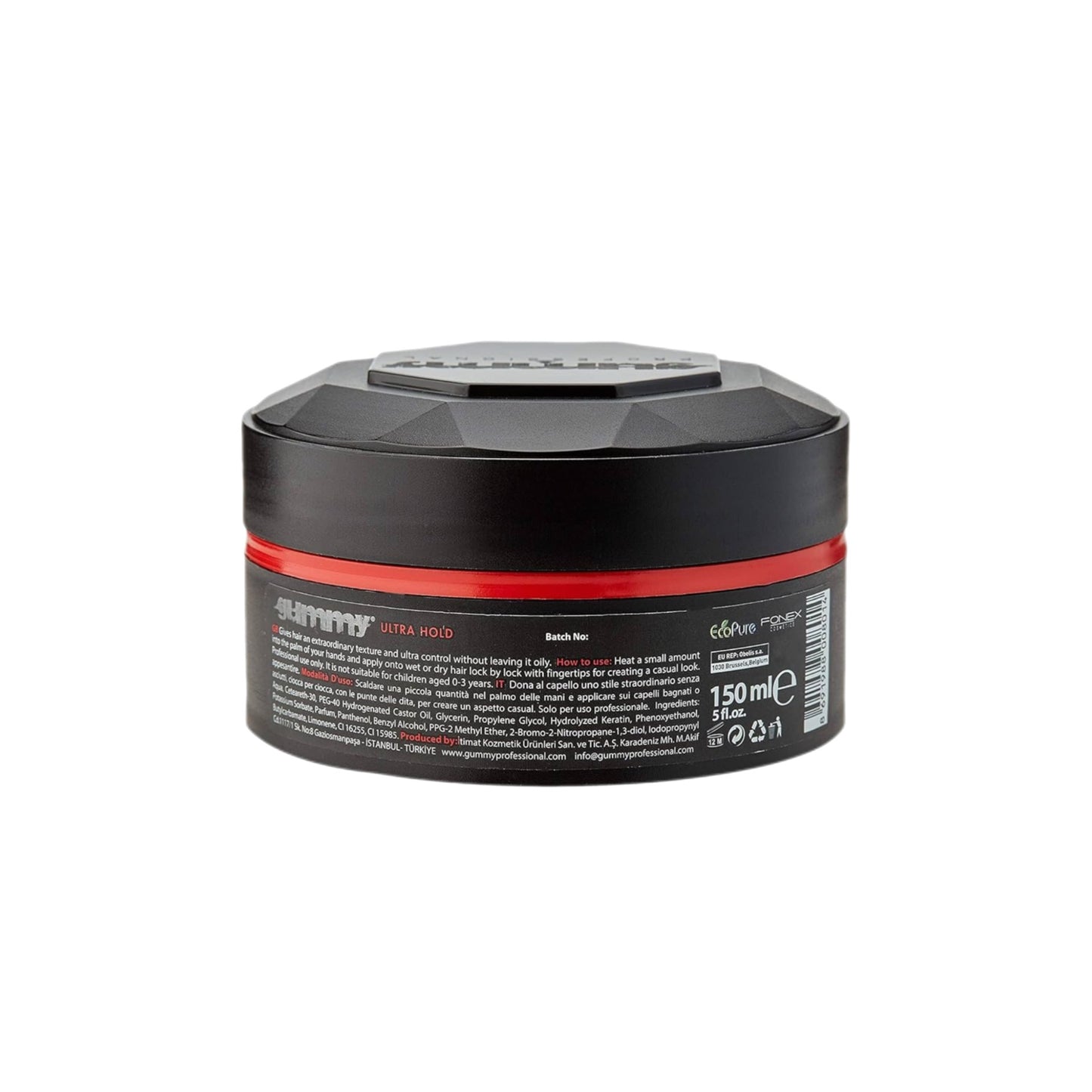 Gummy Ultra Hold Wax 150ml Keratin Complex