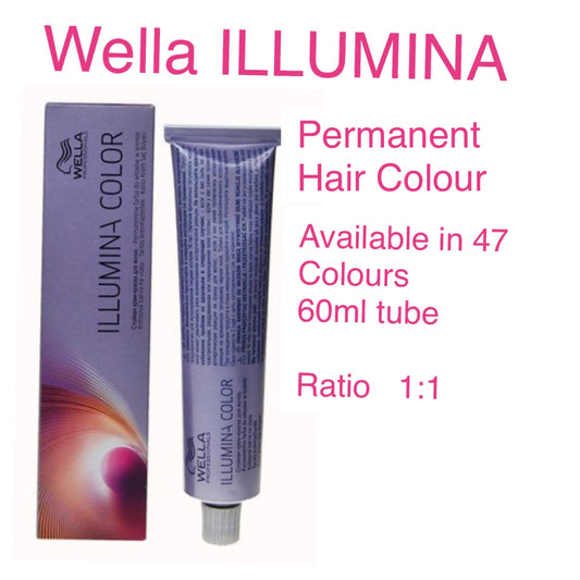 Wella Illumina Permanent Colour 60ml tube