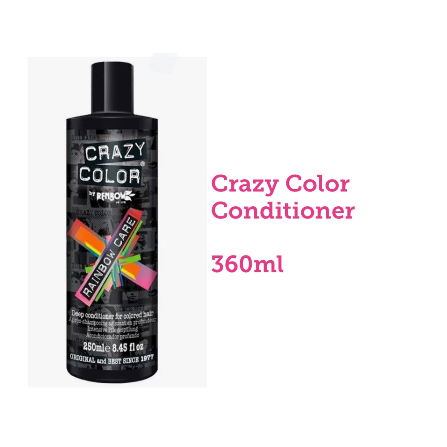 Crazy Color Shampoo & Conditioner 250ml