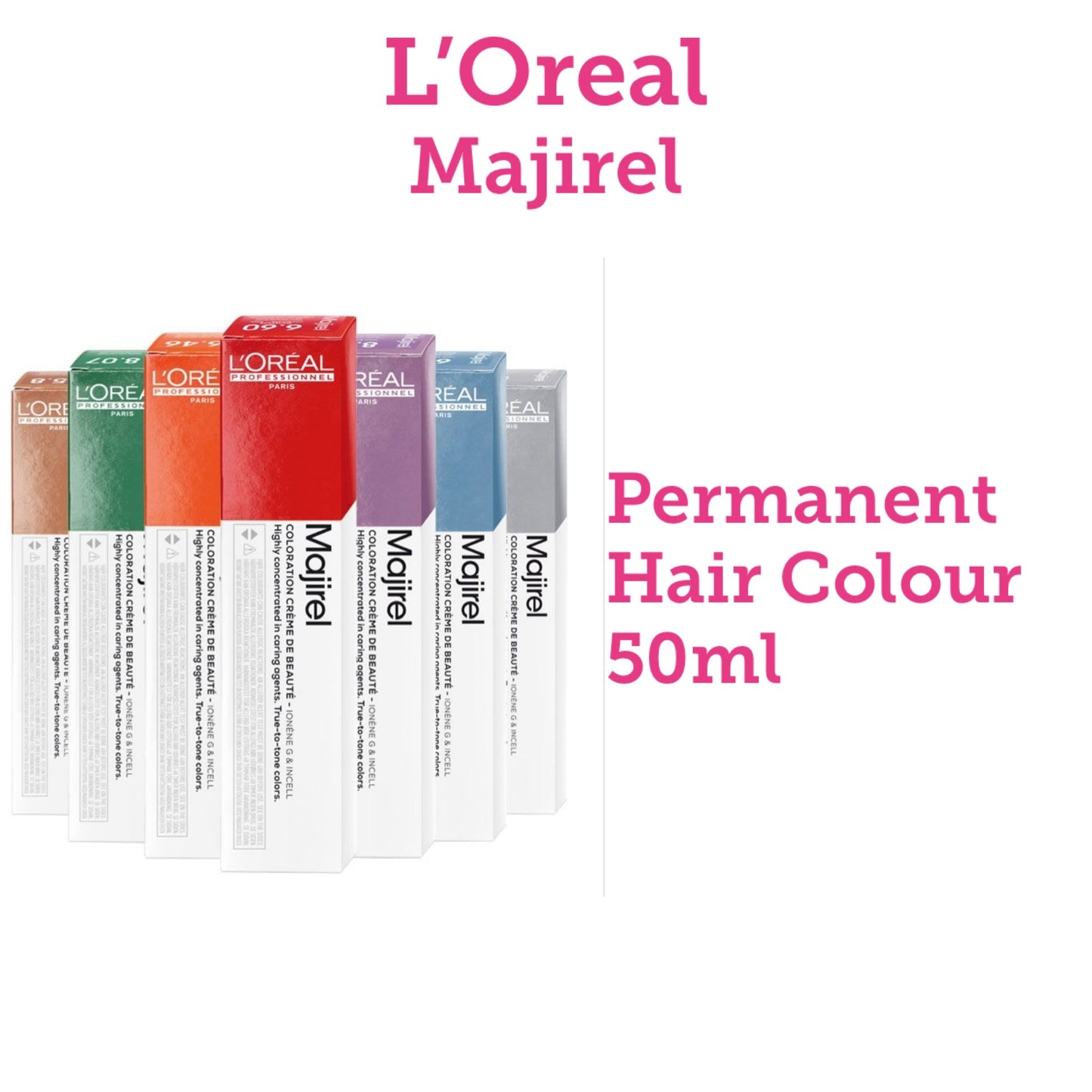 L’Oreal Majirel Permanent Hair Colour 50ml DISCONTINUED