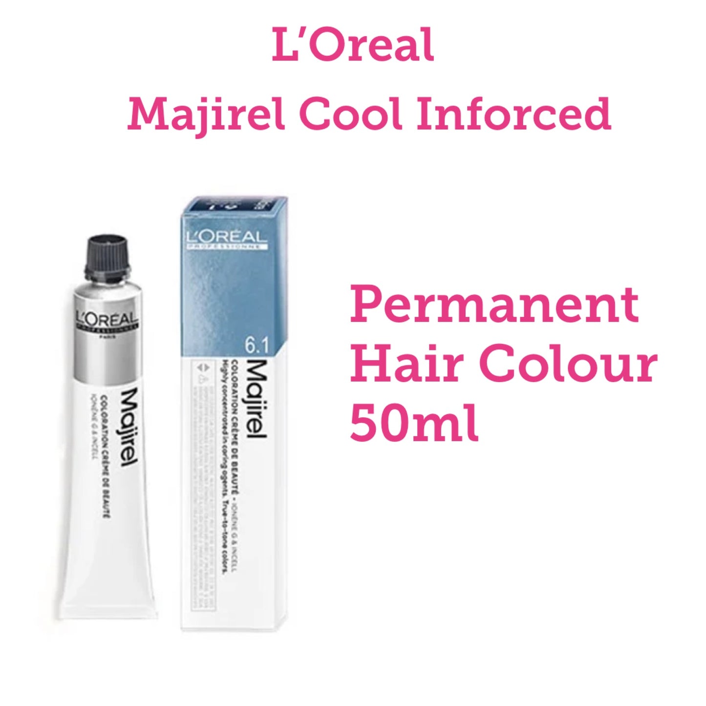 L’Oreal Majirel Cool Inforced Permanent Hair Colour 50ml