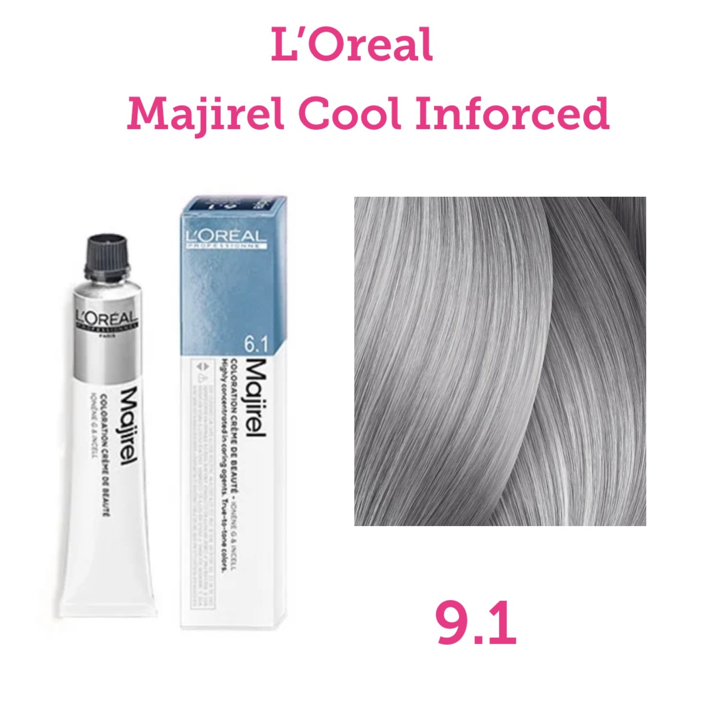 L’Oreal Majirel Cool Inforced Permanent Hair Colour 50ml