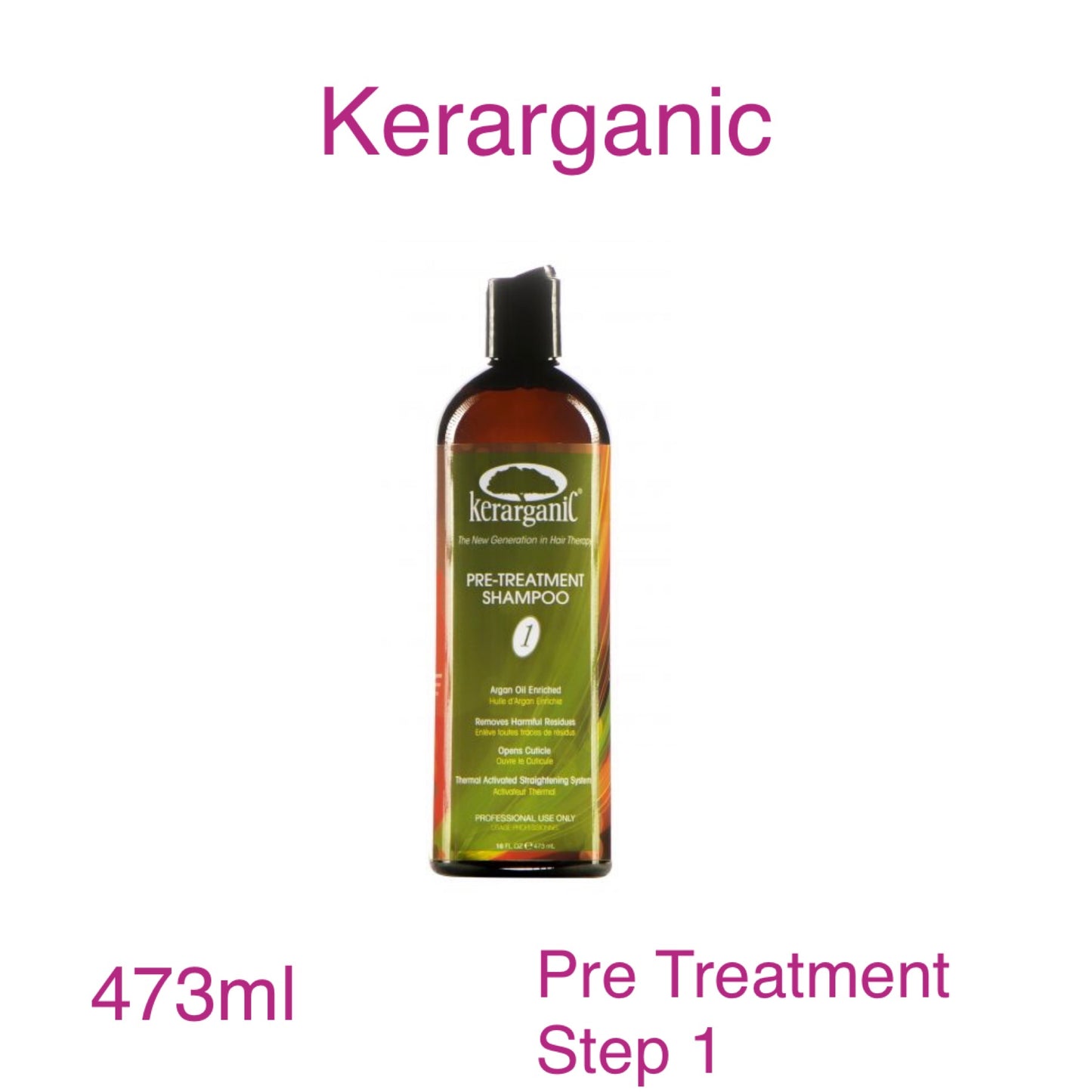 Kerarganic Keratin Clarifying Pre Treatment Step 1