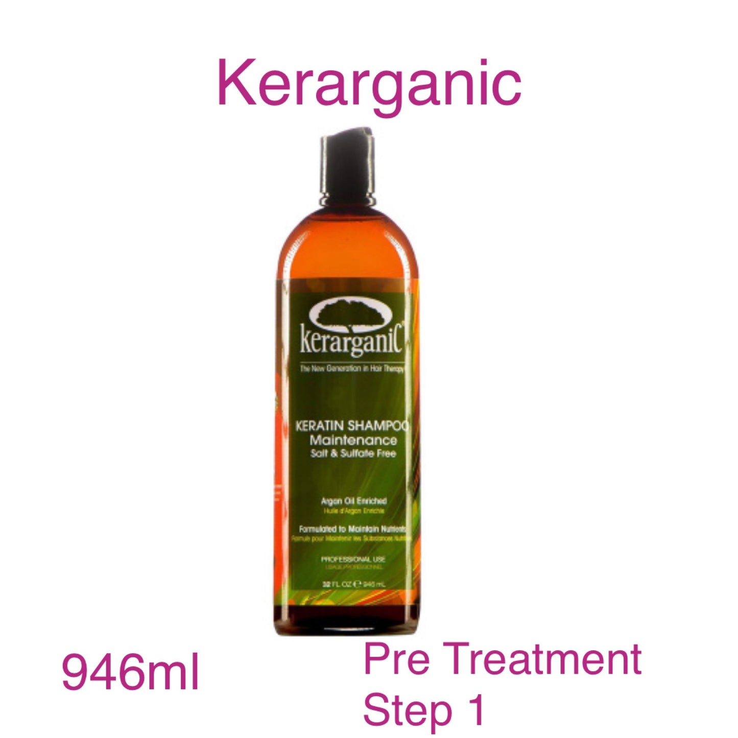 Kerarganic Keratin Clarifying Pre Treatment Step 1