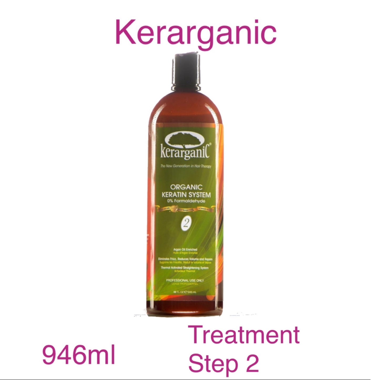 Kerarganic Organic Keratin System Step 2 (Brazilian Blow Dry)