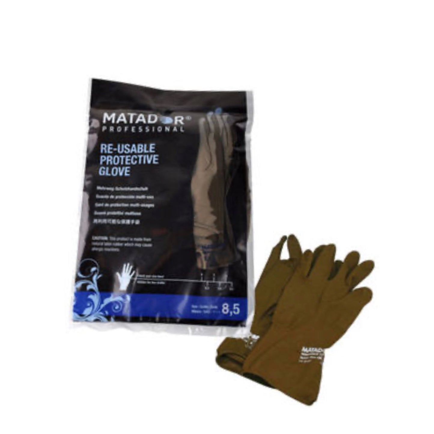 Matador Reusable Protective Gloves  Black