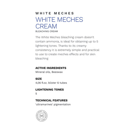MHP- Italian White Meche Cream Bleach 100ml (Lift 5 levels)