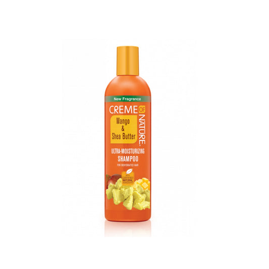Mango & Shea Butter Ultra-Moisturizing Shampoo Certified Natural Ingredients 354ml