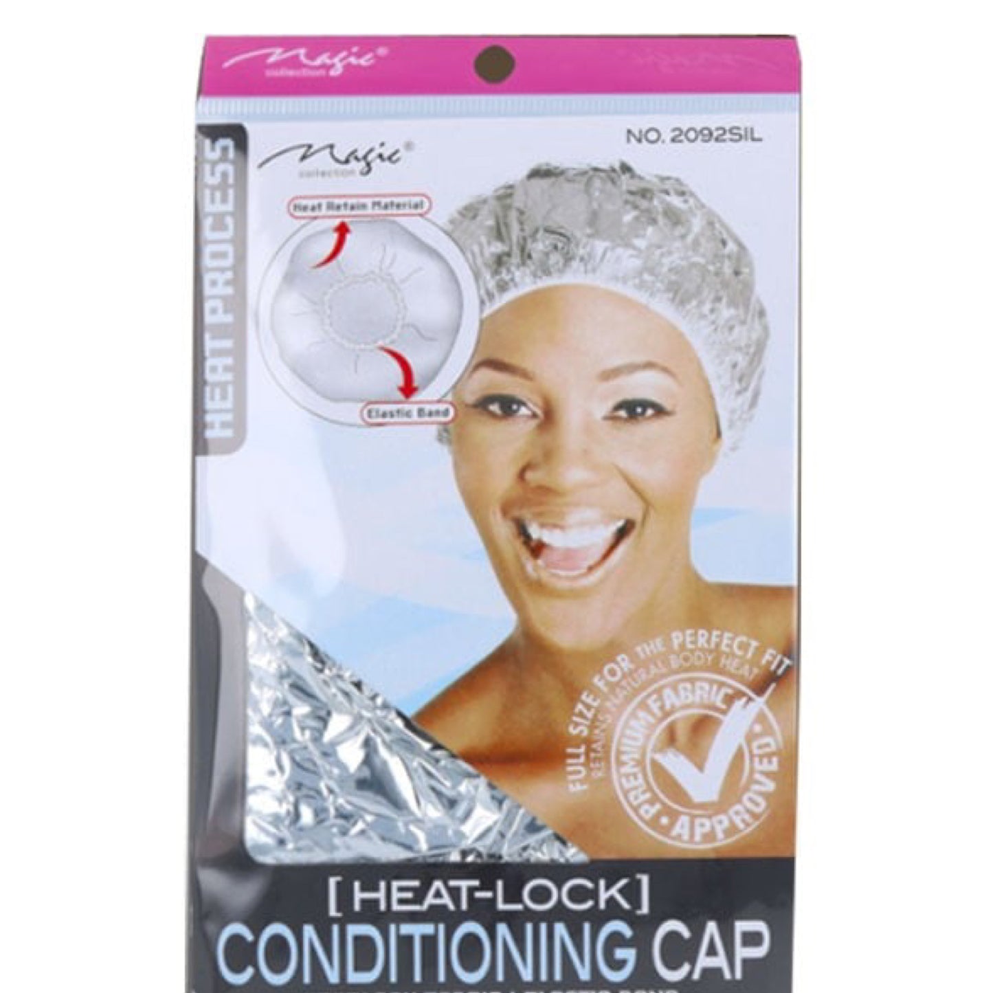Magic Collection Heat-Lock Conditioning Cap (No. 2092SIL)