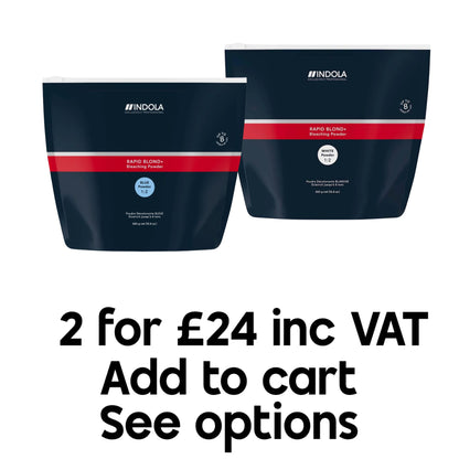 Indola Rapid Blonde Plus Bleach Powder 450g (£12.49 +VAT)