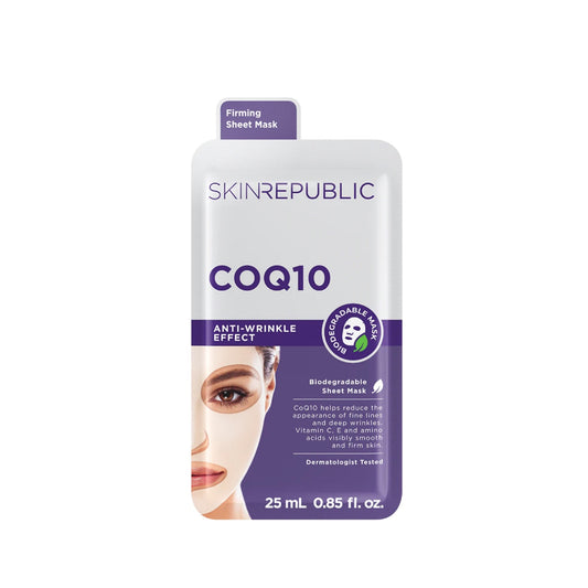 Skin Republic CoQ10 Anti-Wrinkle Effect Face Sheet Mask