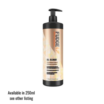 Fudge All Blonde Colour Lock Conditioner 250ml & 1000ml