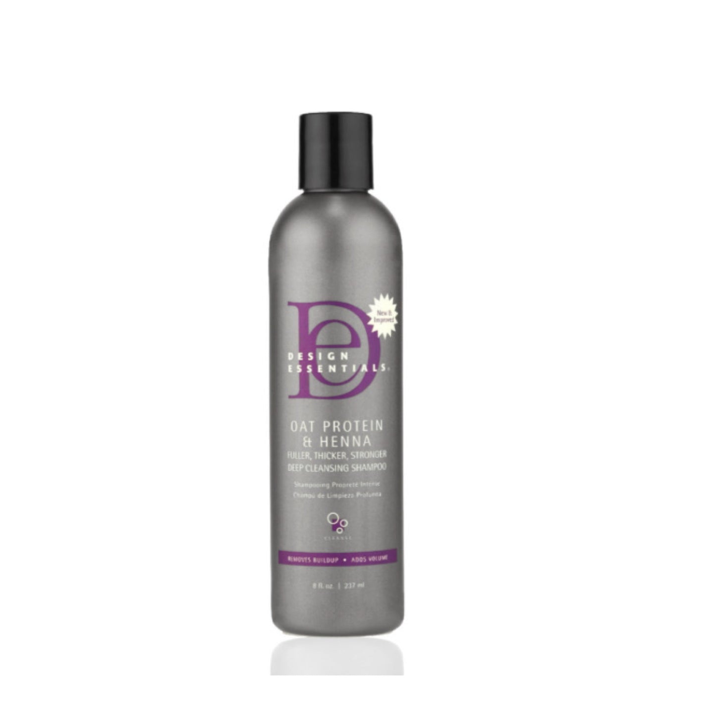 Design Essentials Oat Protein & Henna Deep Cleansing Shampoo 237ml