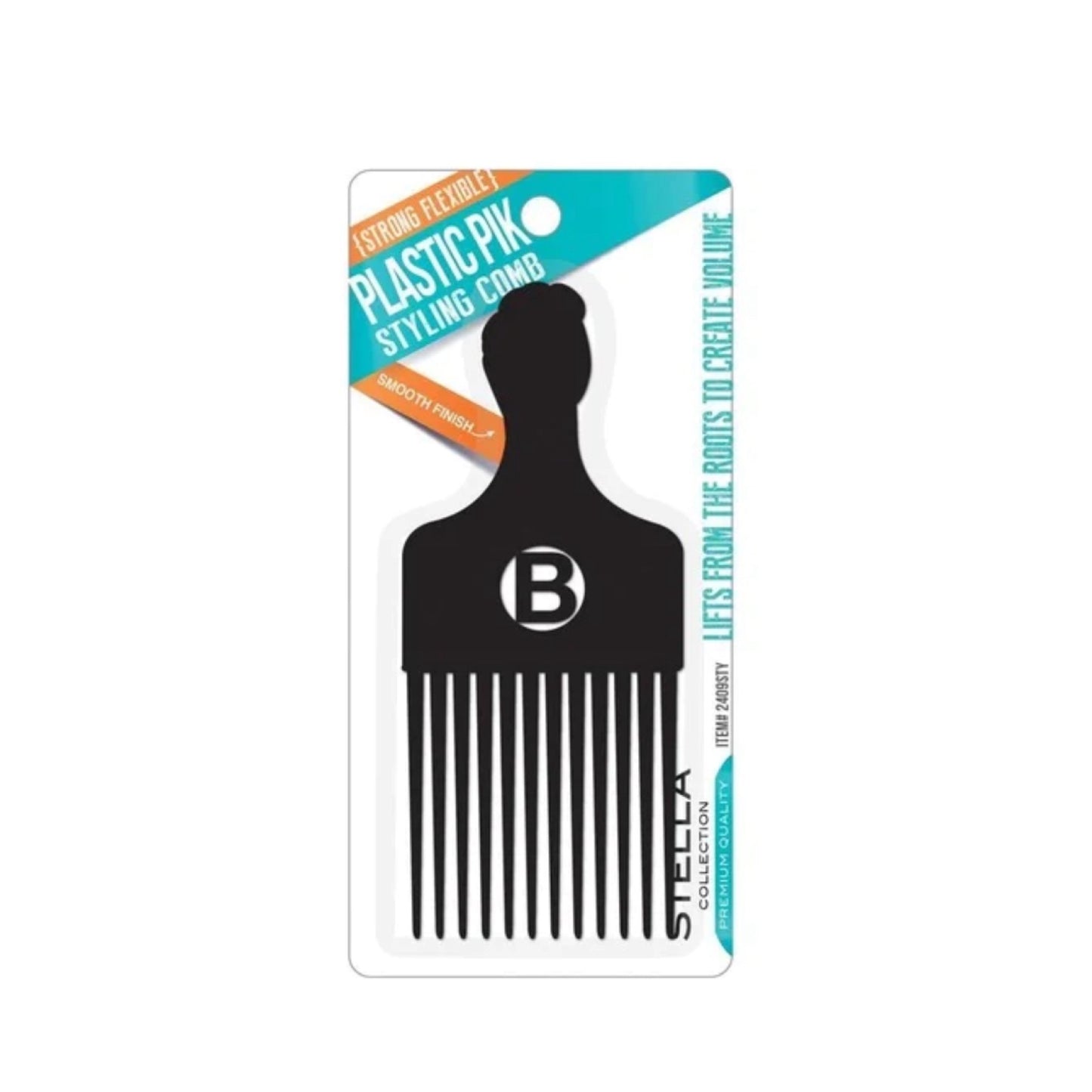 Stella Collection Plastic Pik  Styling Comb 2409sty