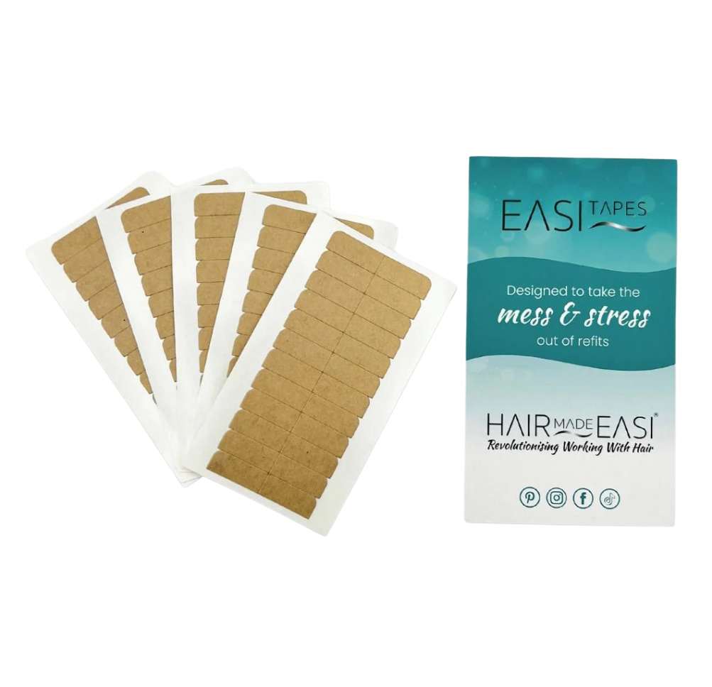 Single Sided Easitape Hair Extension Tape Tabs (60 per pack) 4cm wide single sided