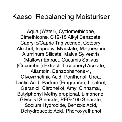 KAESO Rebalancing Skincare Kit (5 items)  Skincare Set