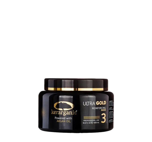 Kerarganic Ultra Gold Keratin Reinforcing Mask step 3 (500ml)