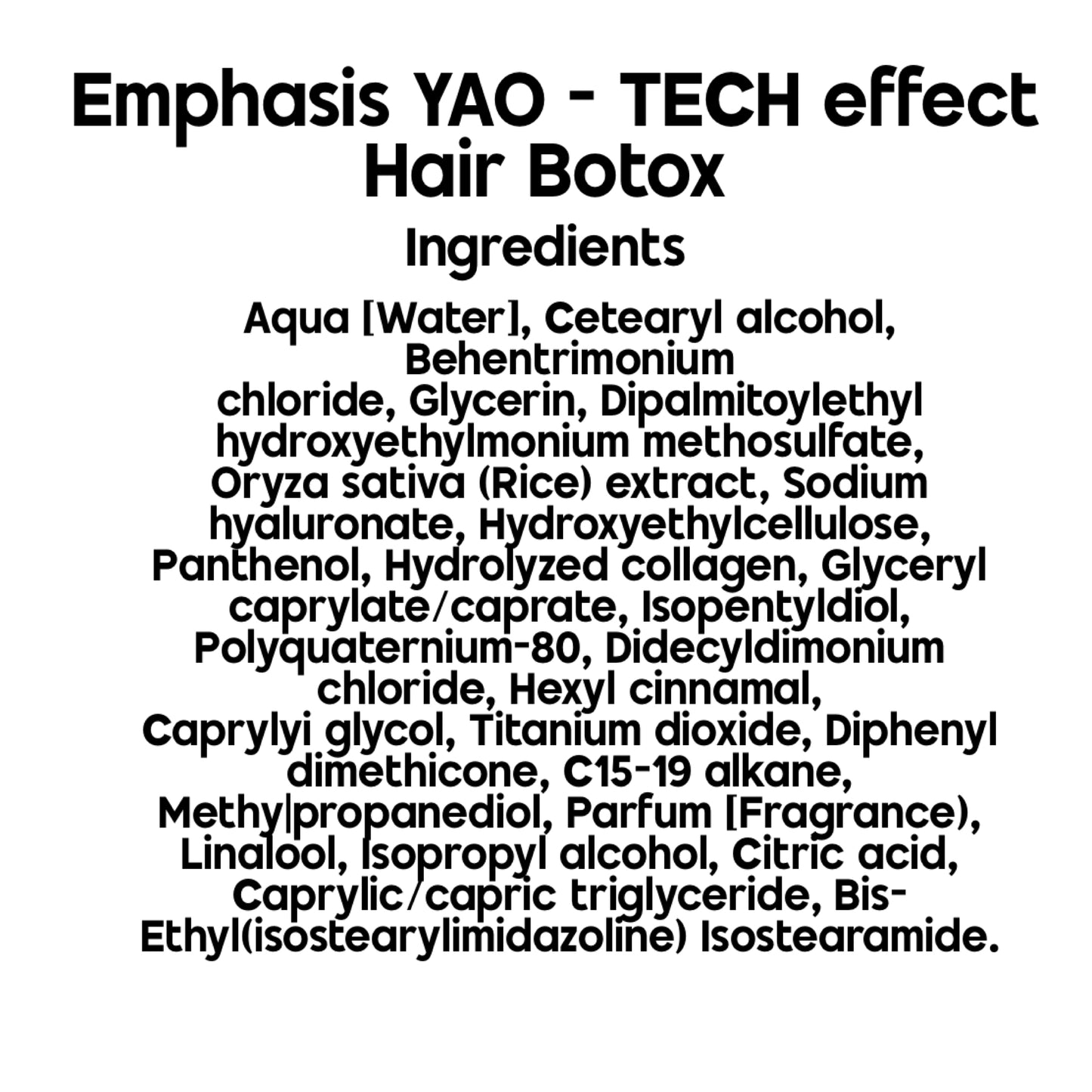MHP- Italian Emphasis Hair Botox Plumping Conditioner