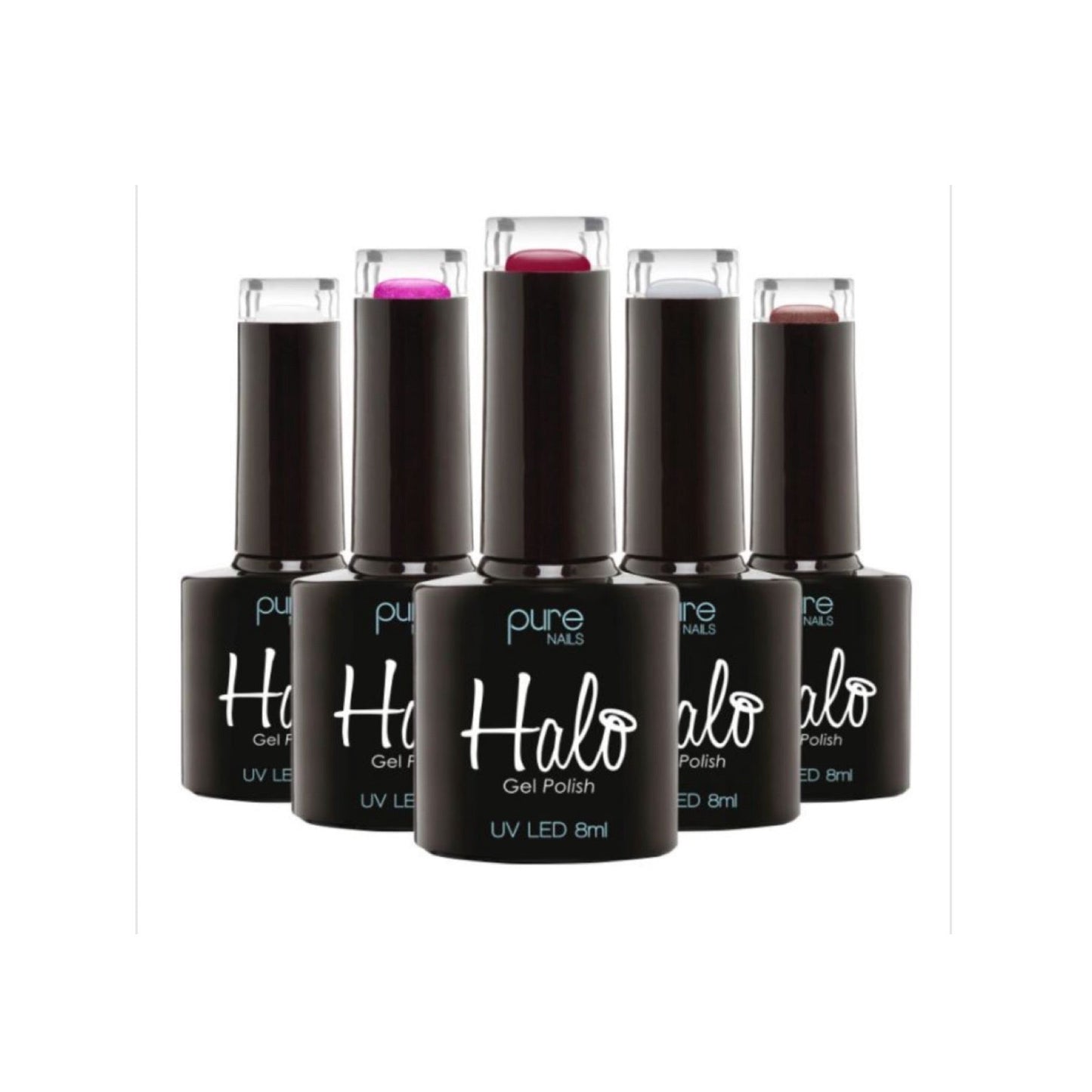 Halo Easibuild Gel Nail Polish 8ml N3000- N3099