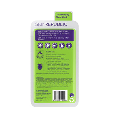 Skin Republic Spots & Blemish + Salicylic Acid Biodegradable Sheet Mask