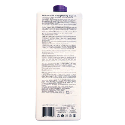 Pro Addition  Multi Protein Violet Straightening System for Coloured Hair 1000ml
