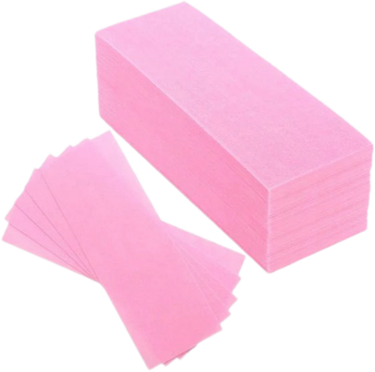 Agenda Pink Paper Wax Strips pack 100