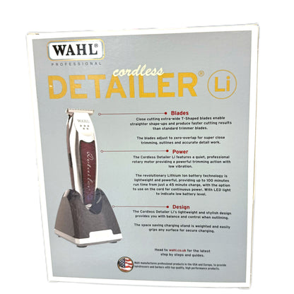 Wahl 5 Star Cord/Cordless Detailer Li Trimmer with Extra Wide Blade