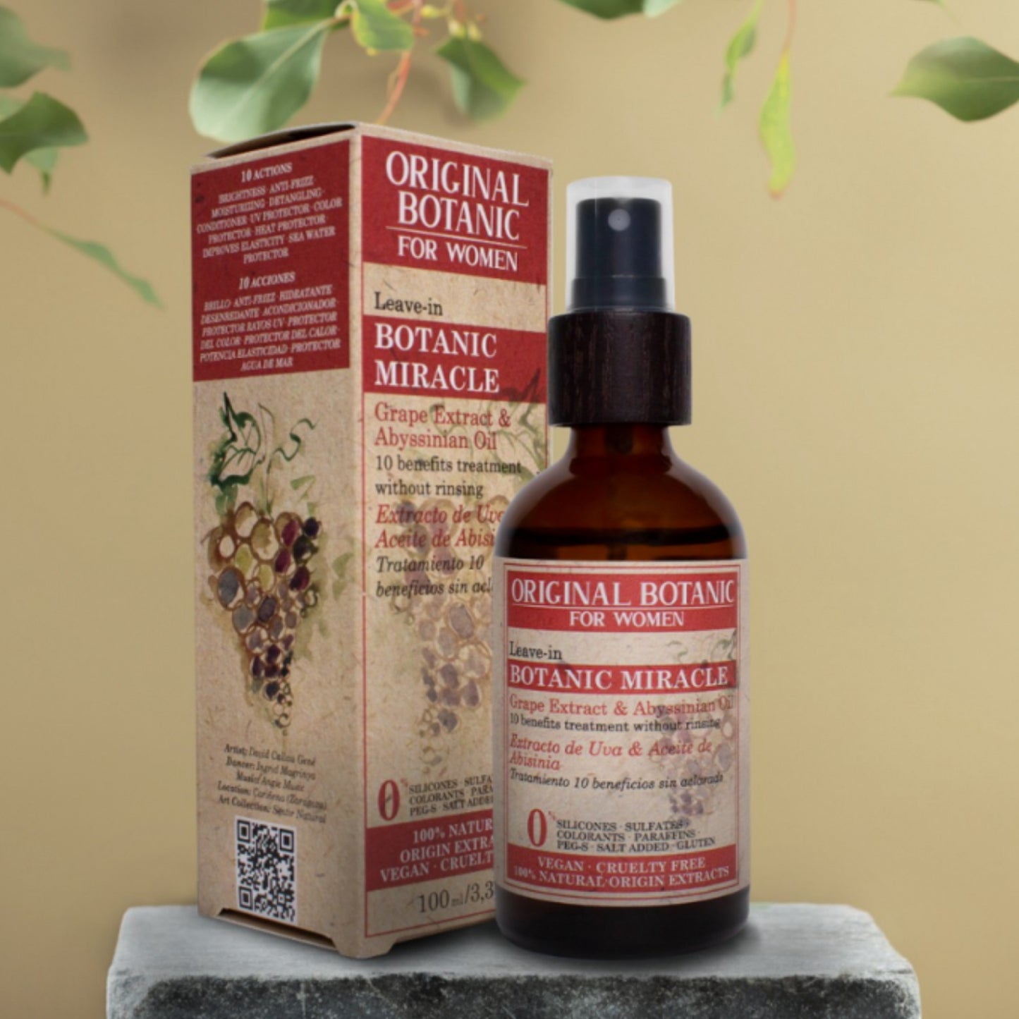 Original Botanic Leave in Botanic 10 Action Miracle VEGAN