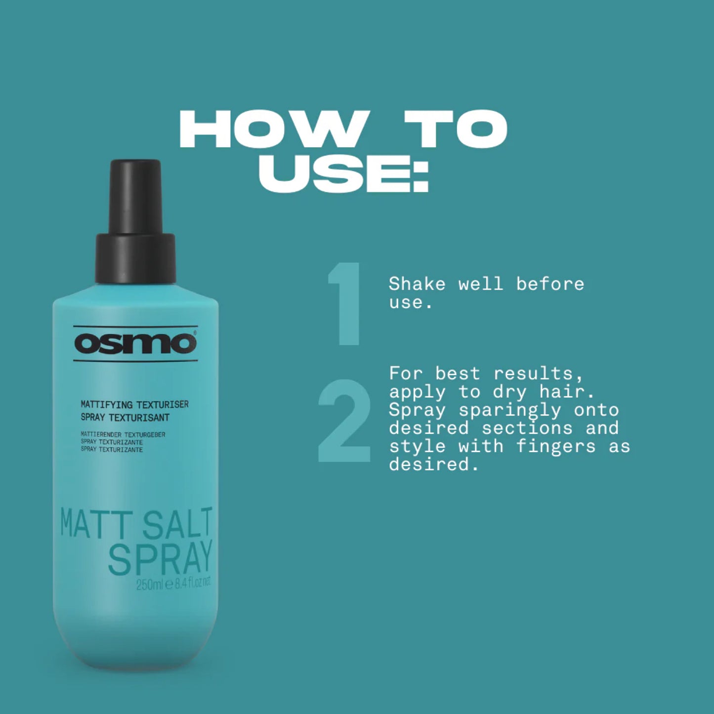 Osmo Matt Salt Spray 250ml
