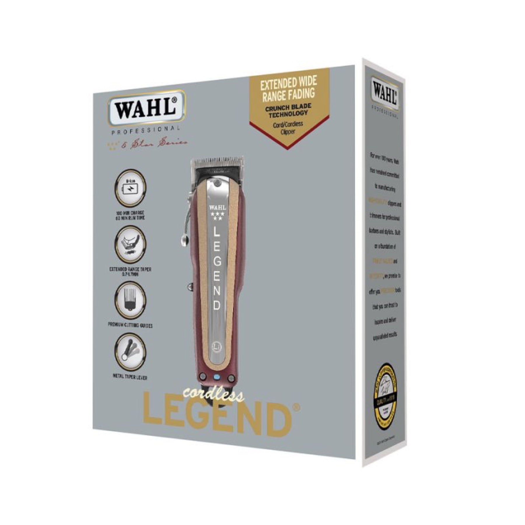 Wahl 5 star Series Cordless Legend Clipper – MANCHESTER HAIR PRODUCTS