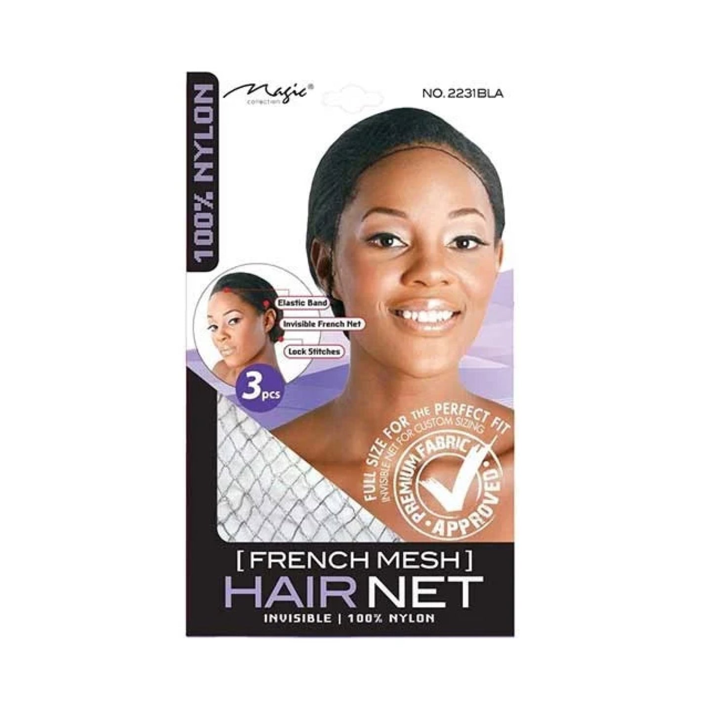 Magic Collection French Mesh Hair Net
