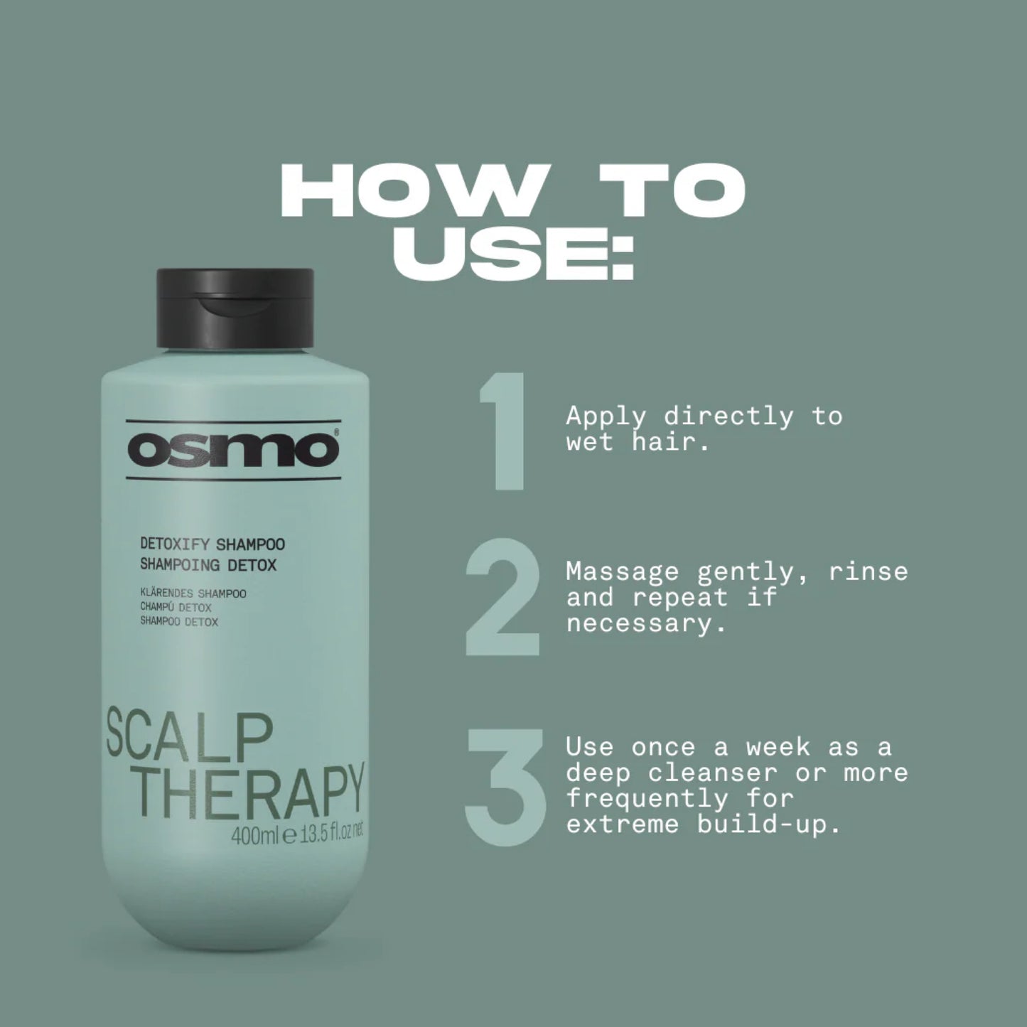 SCALP THERAPY DETOXIFY SHAMPOO 1000ml