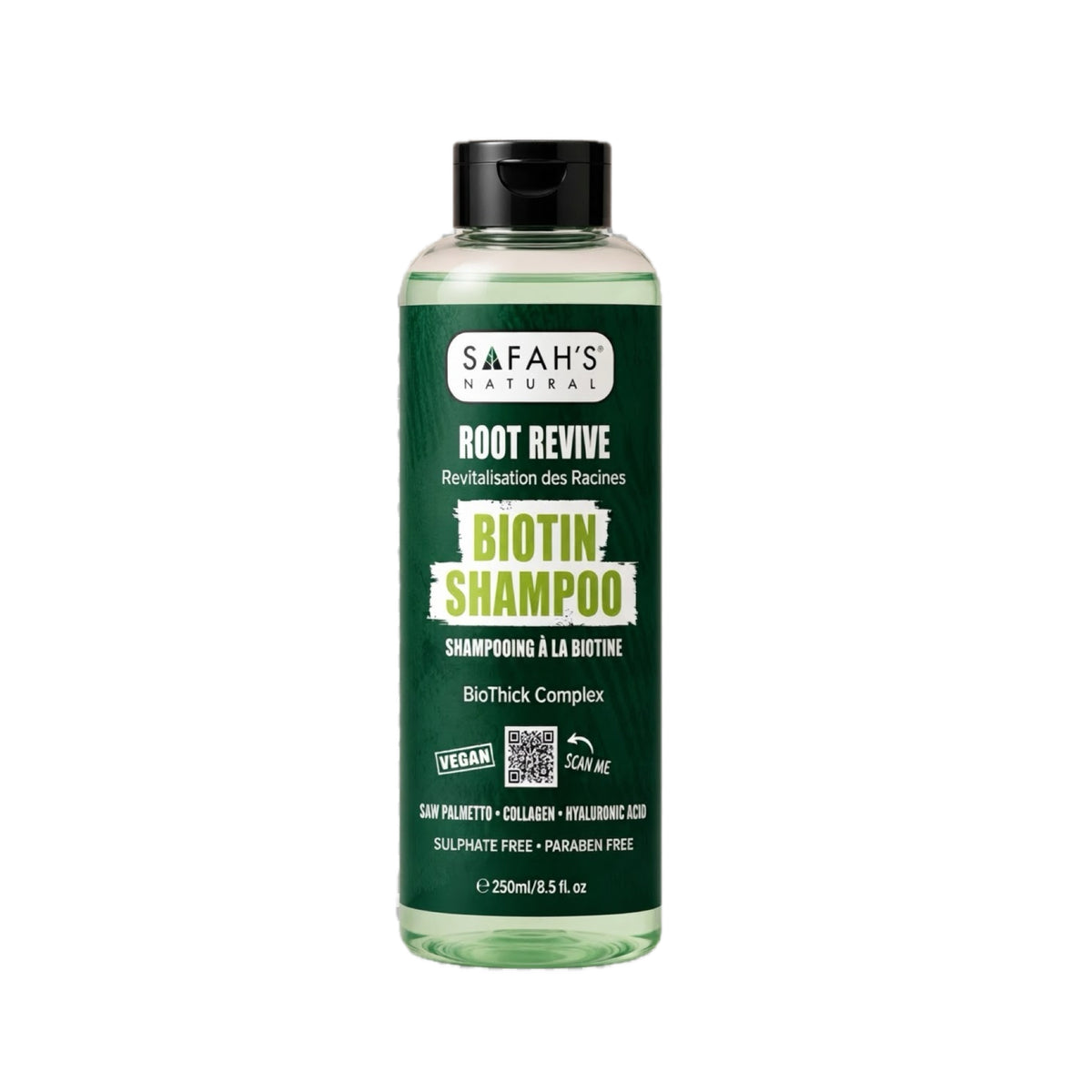 Safah’s Root Revive Biotin Shampoo 250ml