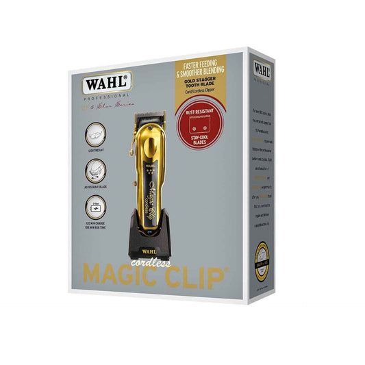 Wahl Cordless Magic Clip Clipper Gold