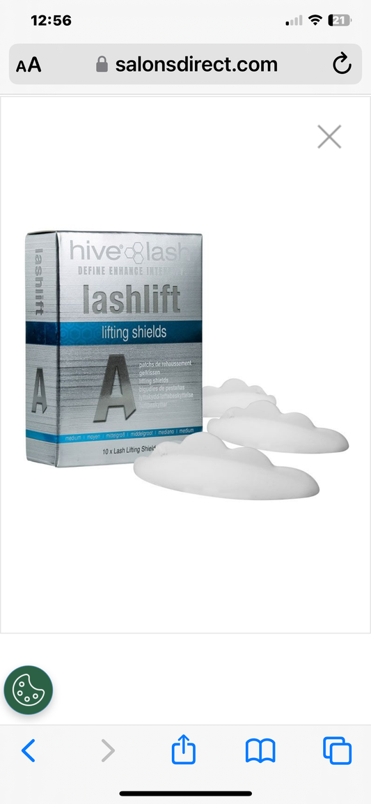 Hive A Lashlift Small Silicone Shields x 10