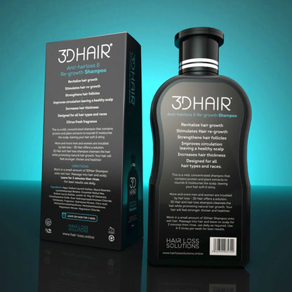 3D Hair Anti-Hairloss & Re-growth Shampoo