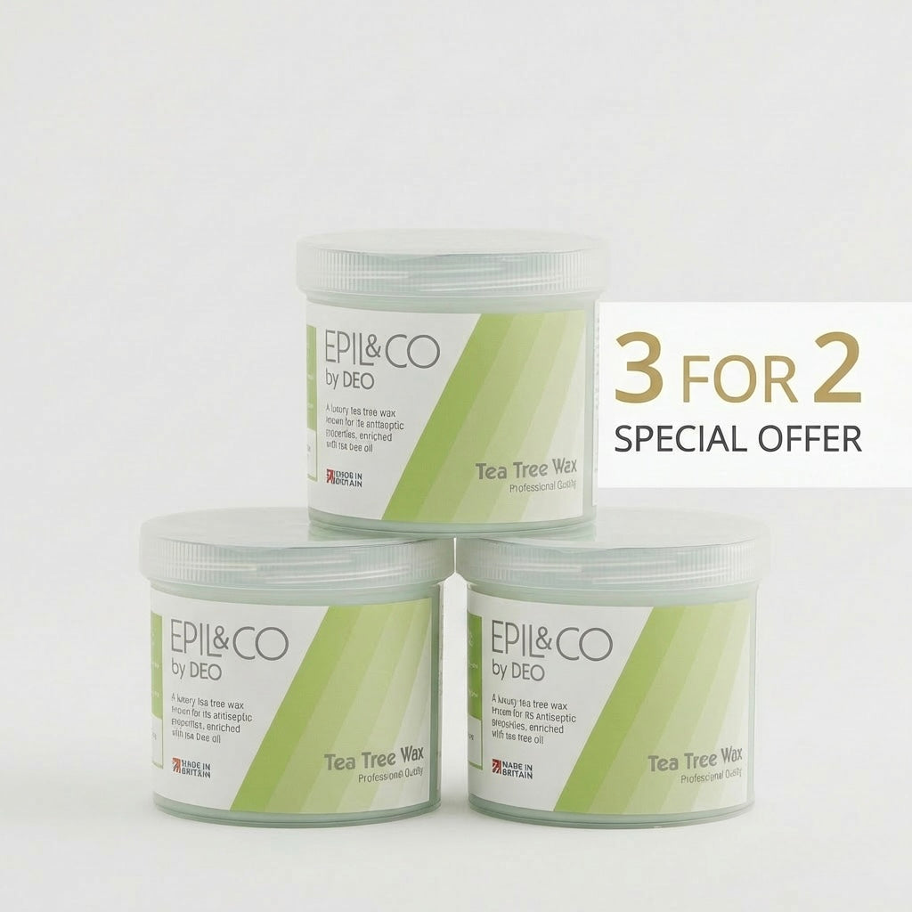 DEO EPIL & CO TEA TREE WAX 425G (3 for 2)