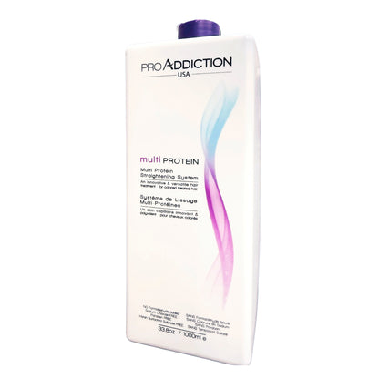 Pro Addition  Multi Protein Violet Straightening System for Coloured Hair 1000ml