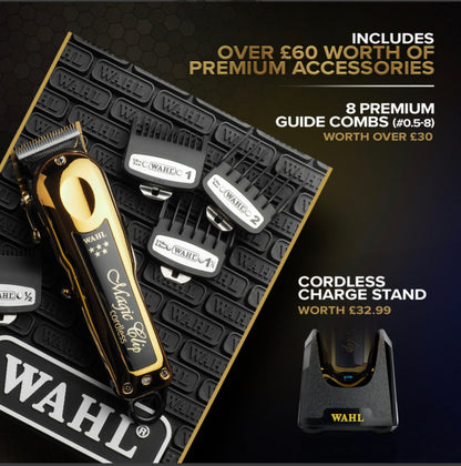 Wahl Cordless Magic Clip Clipper Gold