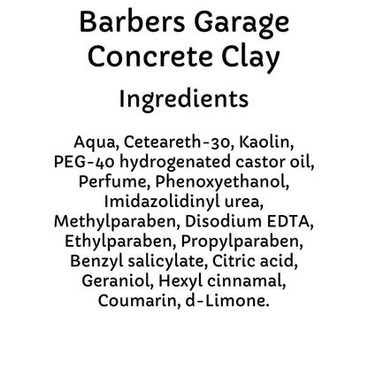 Barbers Garage Concrete Clay (100g)