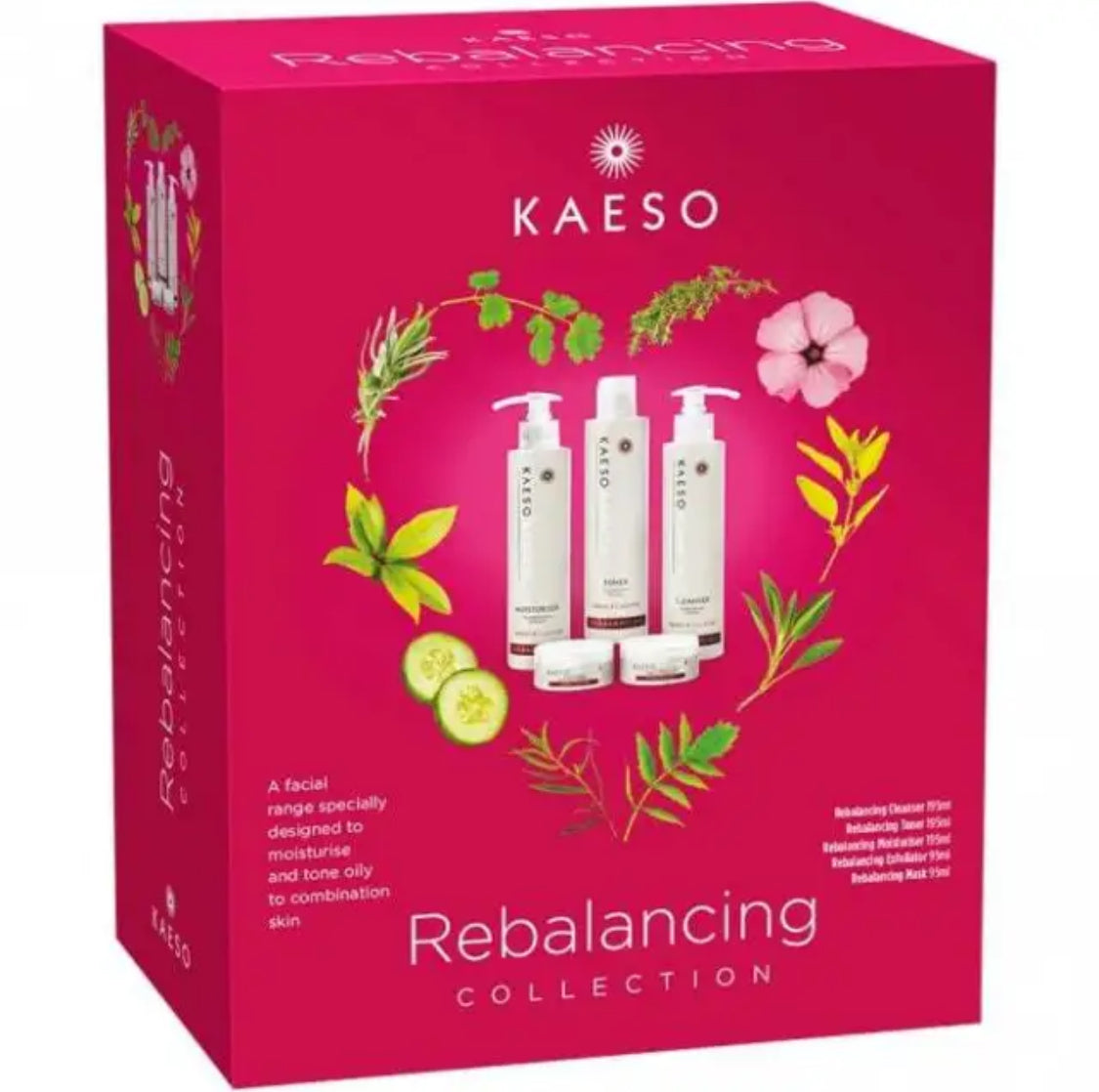 KAESO Rebalancing Skin Care Kit (5 items)  Gift Set