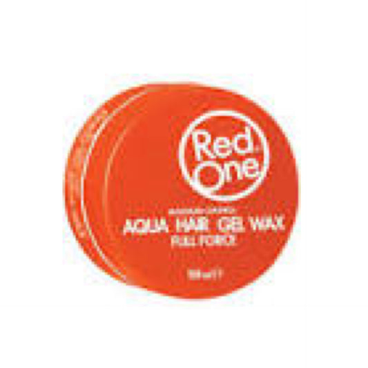Red One Aqua Hair Wax Full Force 150ml Orange