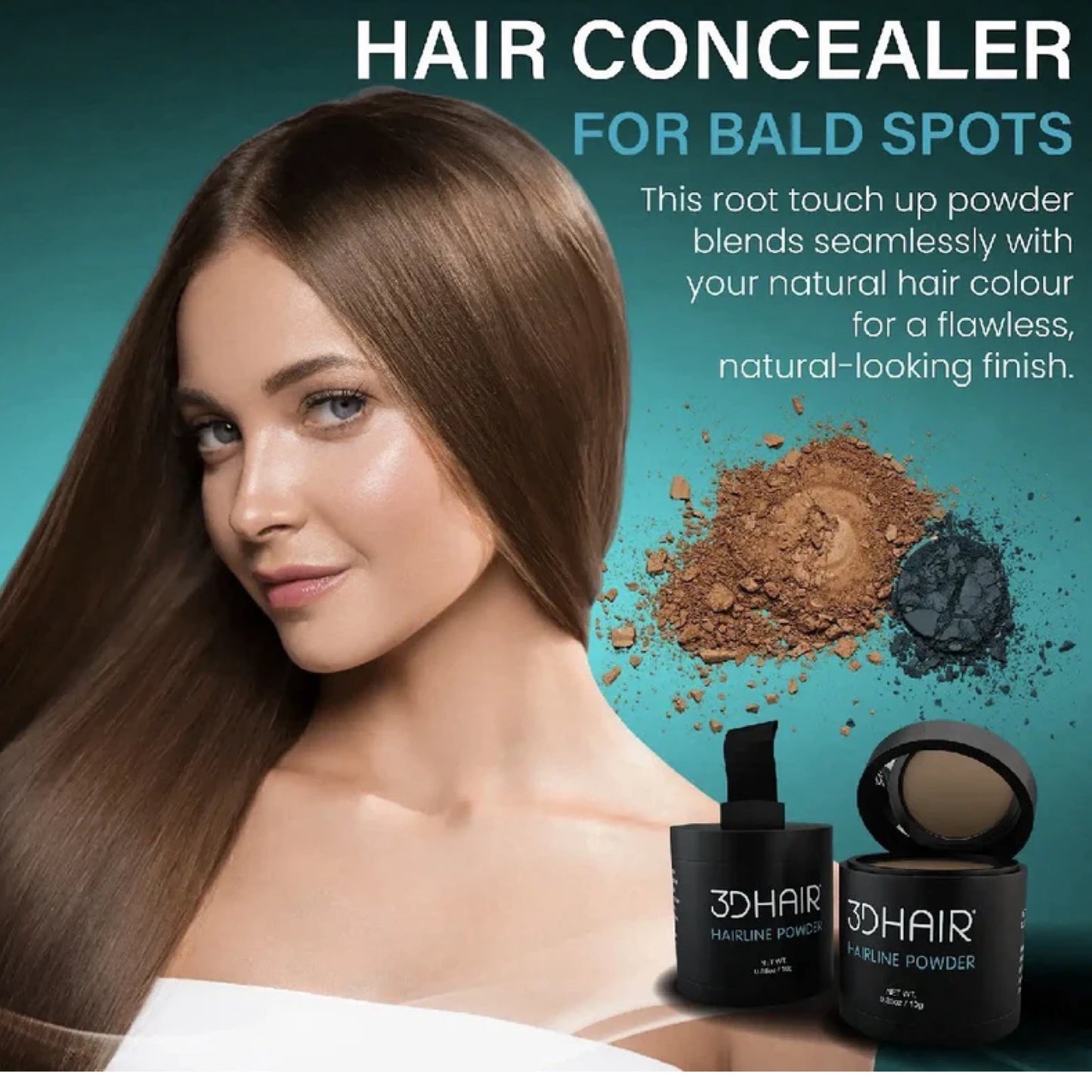 3D HAIR - Hairline Powder for thinning hair