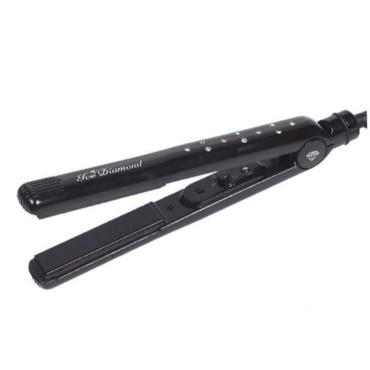 Ice Diamond Professional Hair Straightener Black