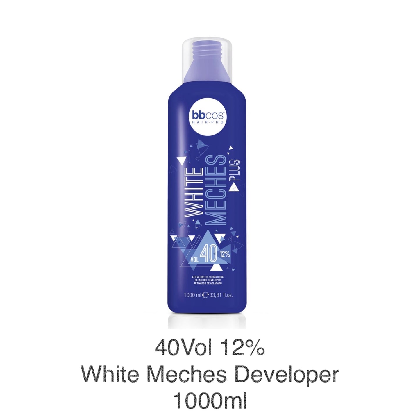 MHP- Italian White Meches Plus Developer 1000ml (with Blue/Violet)