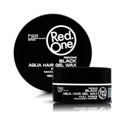 RedOne Black Aqua Hair Gel Wax (150ml)