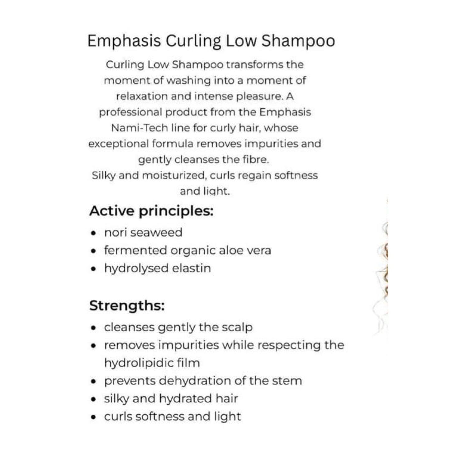 MHP- Italian Emphasis Curly Hair Style Base Leave in 200ml