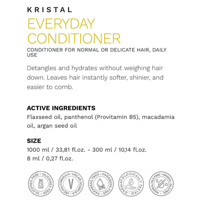 BBCOS Kristal Everyday Hair Conditioner 300ml & 1000ml