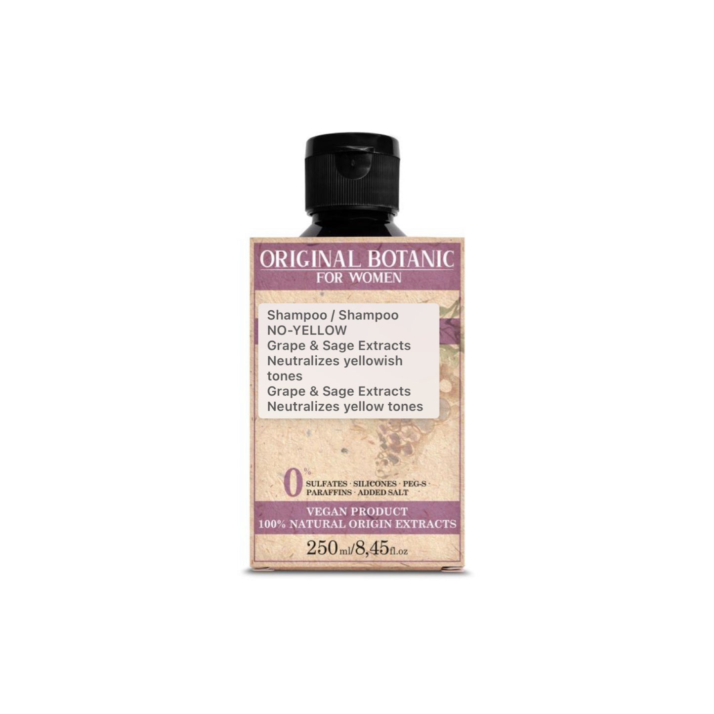Original Botanic No Yellow Shampoo