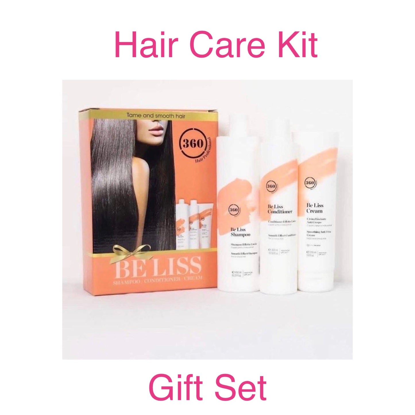 MHP- Italian Professional Hair Care Kit Be Liss ( 3 products) Gift Set